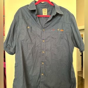 Dickie’s Men’s XL (46-48) Short Sleeved Button Up Shirt